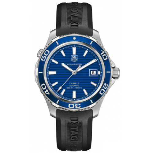 Tag Heuer Aquaracer 41mm Blue Dial Men's Watch WAK2111-FT6027